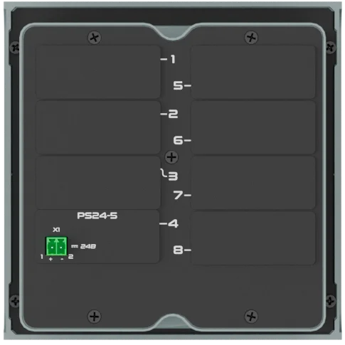 ПЛК Стабур 05 (X+X+X+PS24+X+X+X+X)