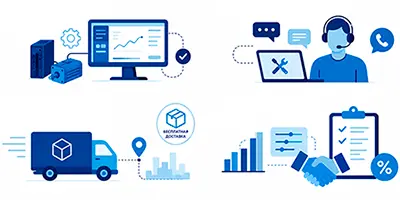 Преимущества работы с ПЛКСистемы
