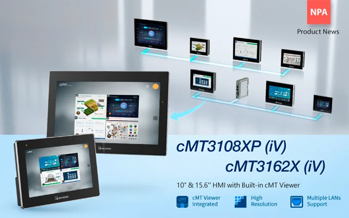 HMI Weintek со встроенным cMT Viewer HMI Weintek со встроенным cMT Viewer